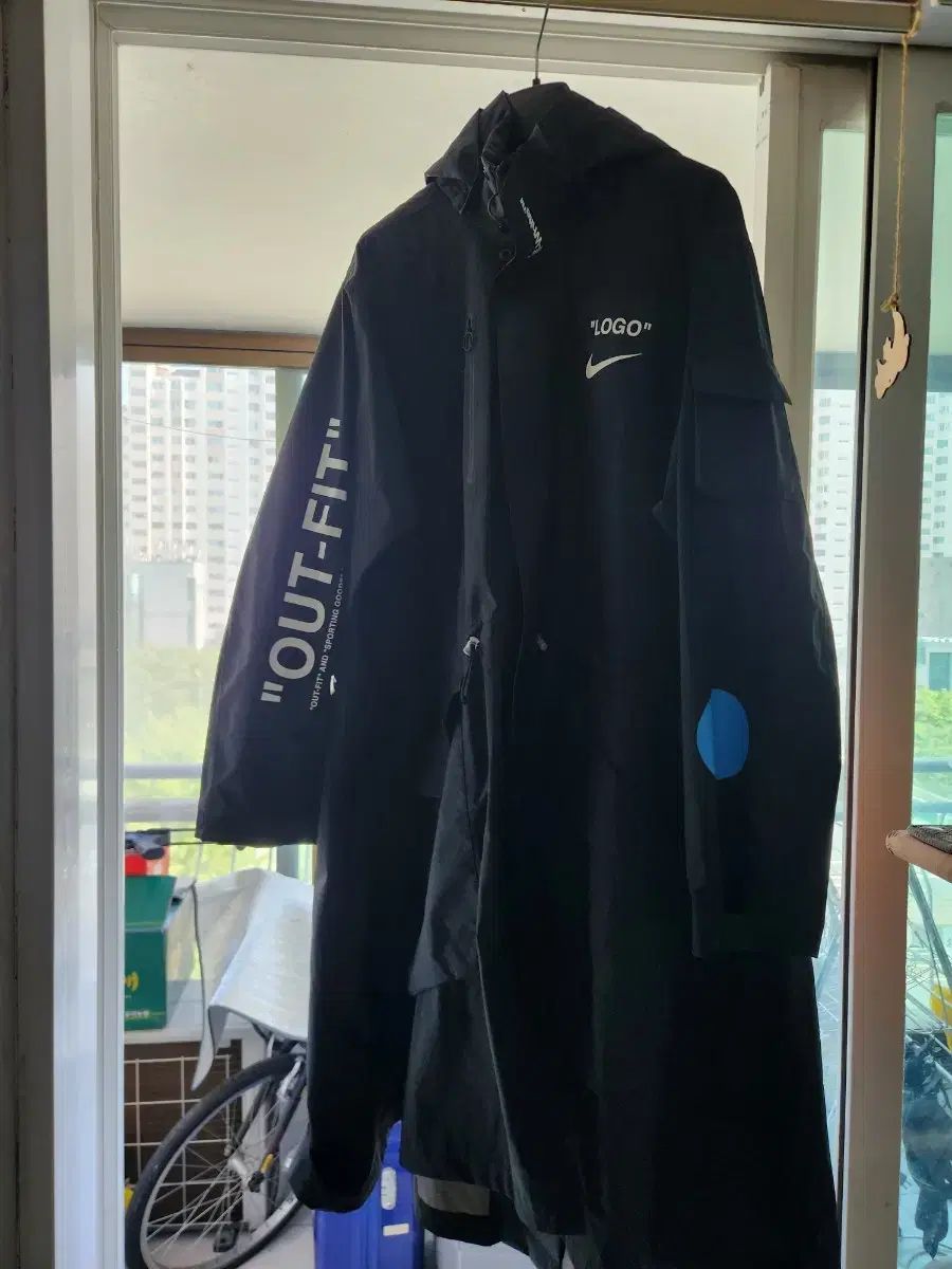 Nike ナイキ Off-White オフホワイト フットボール レイン コート ロング