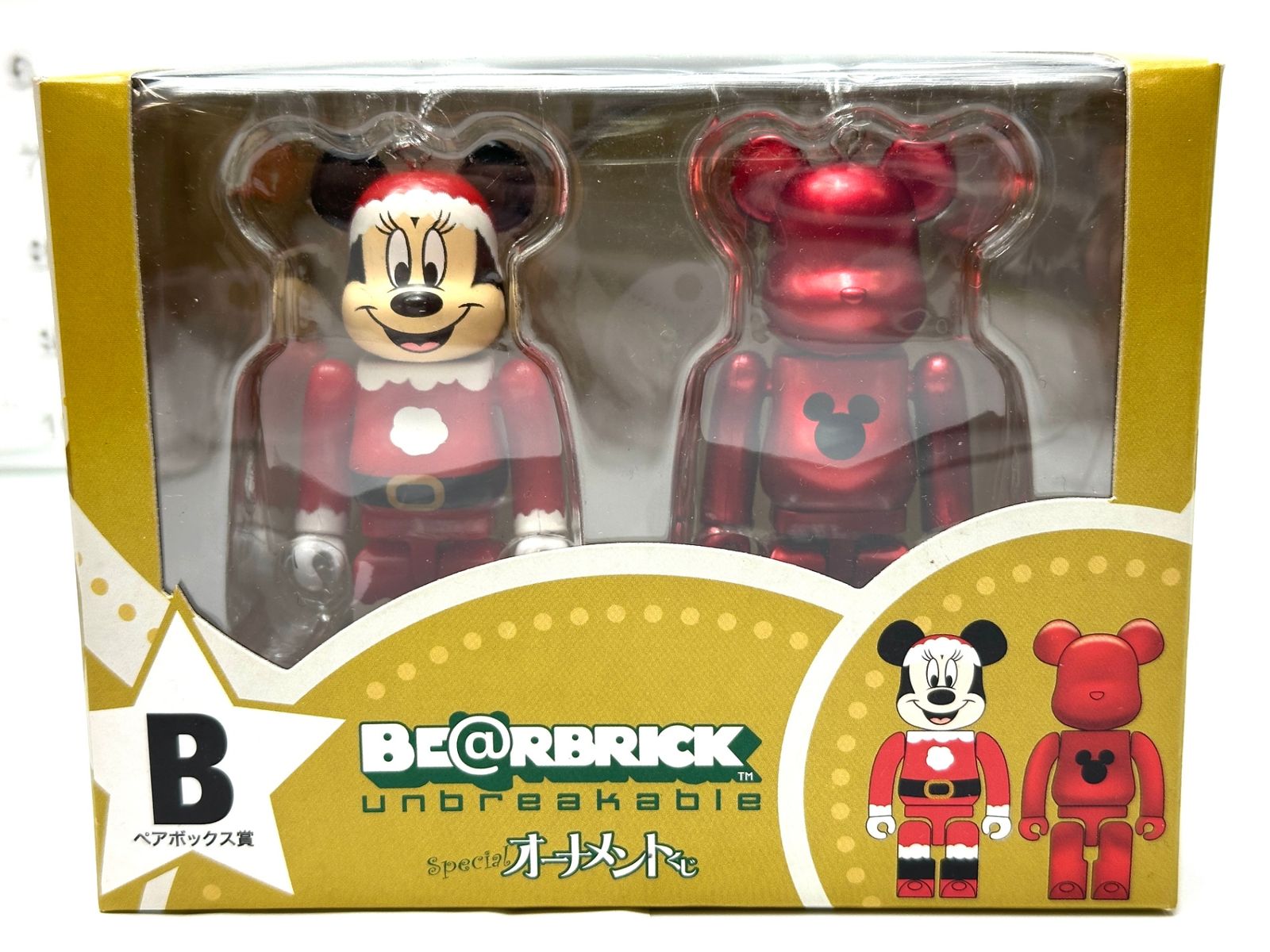 スペシャル オーナメントくじ ディズニー ベアブリック ペア