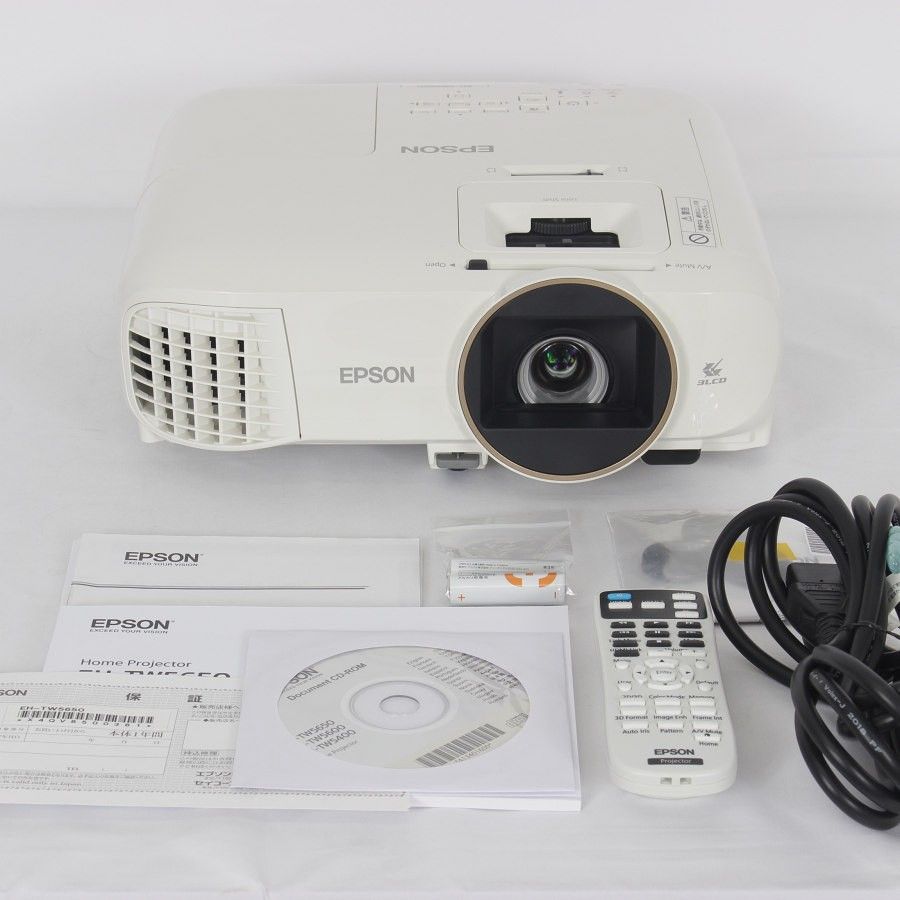 【美品】EPSON dreamio ホームプロジェクター EH-TW5650 楽天市場】EPSON dreamio EH-TW5650の通販