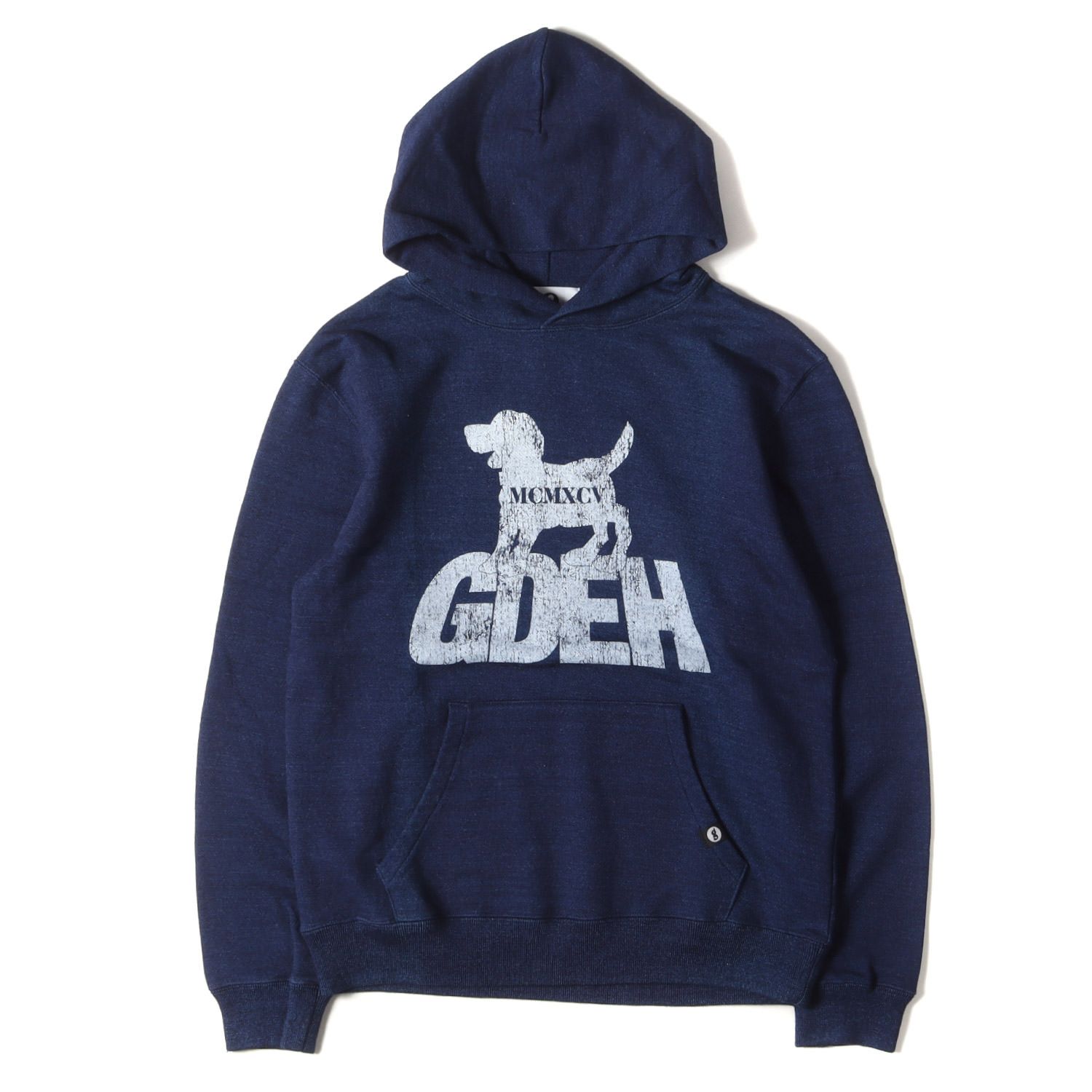 復刻 GOODENOUGH DOG SWEAT INDIGO ドッグ スウェット