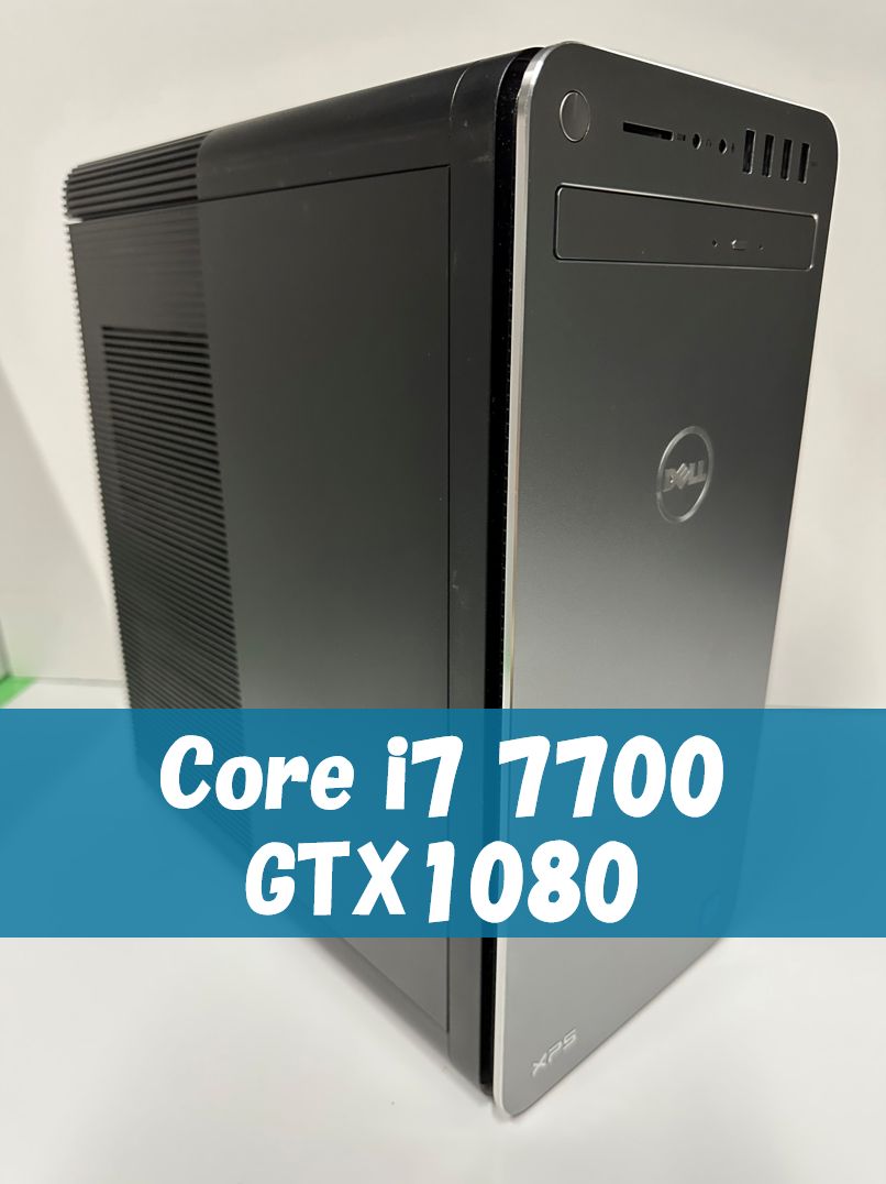 格安ゲーミング/i7 7700/gtx1080/Windows11/SSD120GB/HDD1TB/XPS8920/DELL/Windows11home/メモリ16GB/WIFI搭載！ ゲーミングデスクトップ