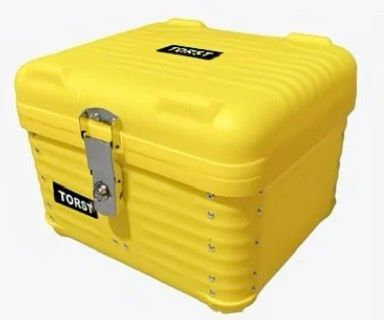 ヴィンテージ風 バイク リアボックス｜大容量 非アルミ合金 収納ボックス 電動バイク スクーター対応 トランクケース 汎用タイプ DECORATOM_COM_BR