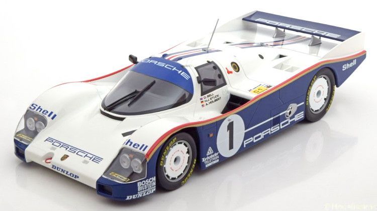 ノレブ 1/18 ポルシェ 962 C 優勝 24時間ル・マン 1986 ベル スタック ホルバート デカール付き 1000台限定 - メルカリ