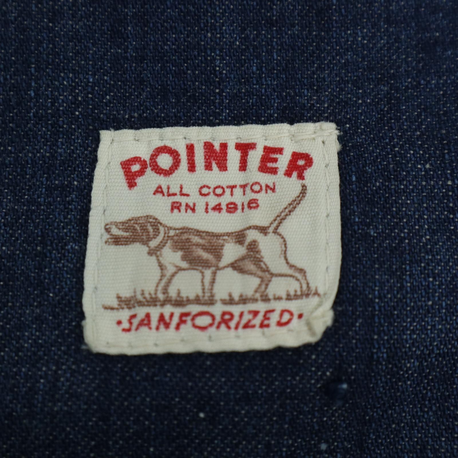 60s POINTER BRAND デニム カバーオール ヴィンテージ