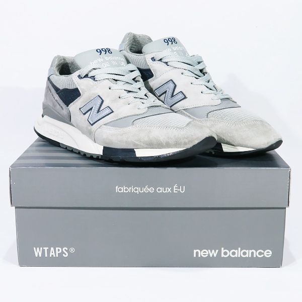 WTAPS ダブルタップス x NEW BALANCE ニューバランス U998WT グレー