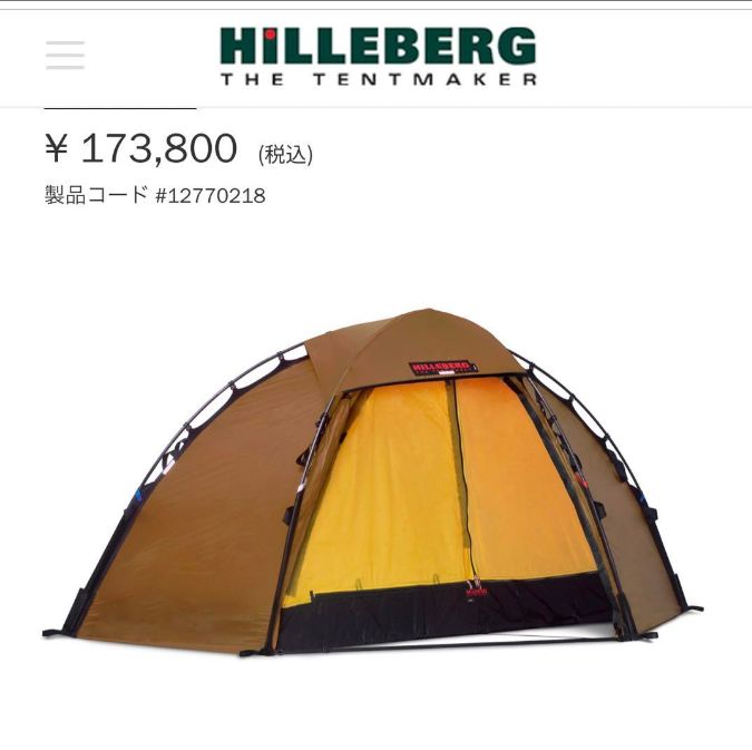 超希少 ヒルバーグ スタイカ ビンテージ 皮タグ 旧グリーン hilleberg