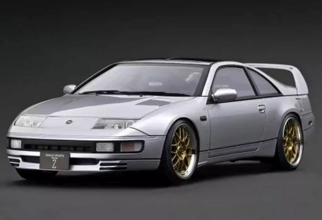 中古】ミニカー 1/18 Nissan Fairlady Z（Z32）2by2(シルバー