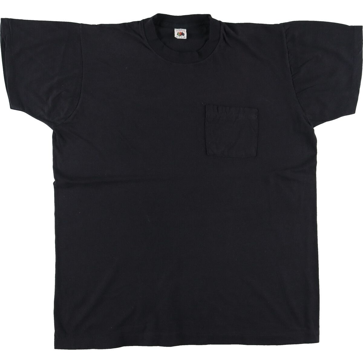 古着 80年代 フルーツオブザルーム FRUIT OF THE LOOM 無地ポケットTシャツ USA製 メンズXL ヴィンテージ/eaa456914