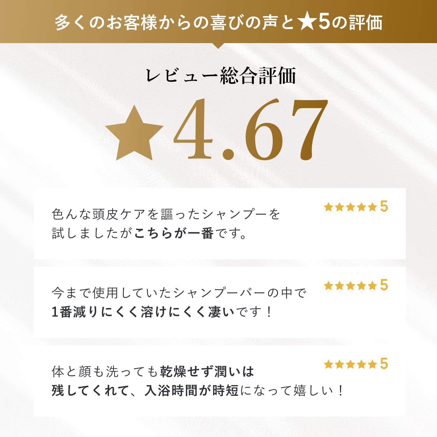 保証つき