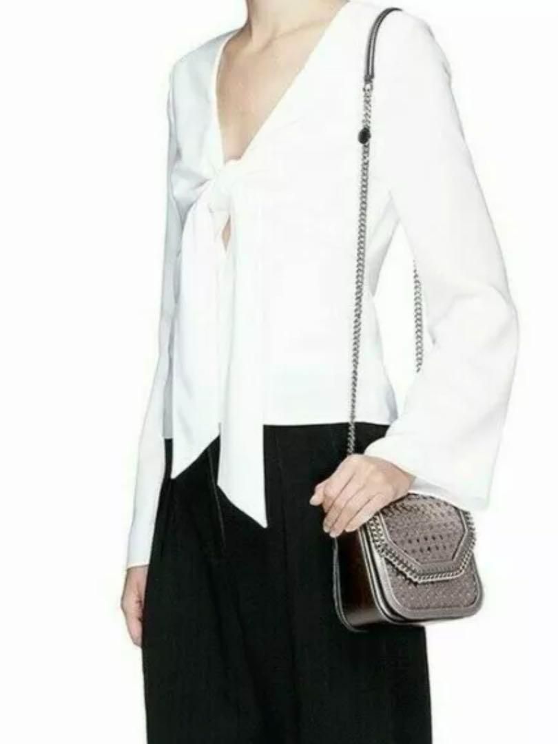 即完 VOGUE JAPAN掲載品 STELLA McCARTNEY FALABELLA BOX mini ステラマッカートニー ファラベラ ボックス ミニ ショルダーバッグ DECORATOM_COM_BR