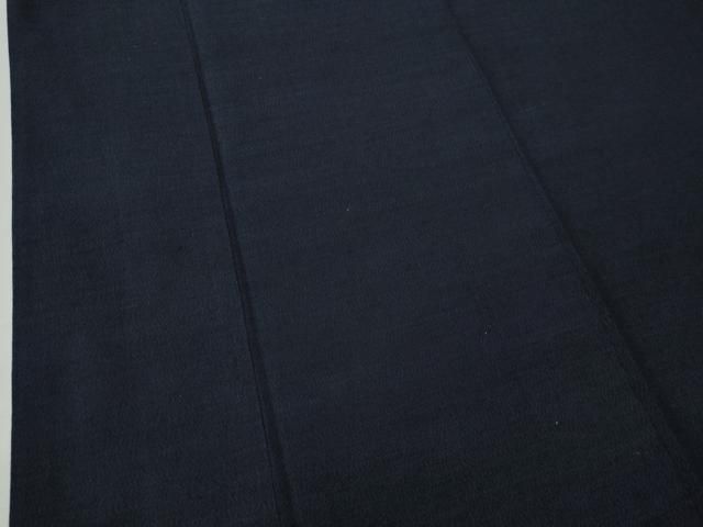 平和屋着物○男性 結城紬 アンサンブル 杢 証紙付き 正絹 逸品