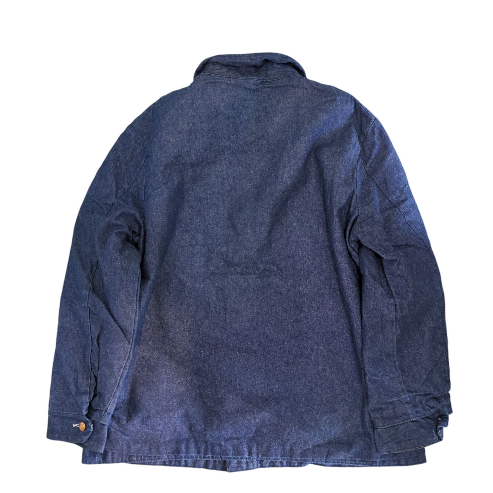 90s LANDSEND デニムハンティングカバーオール 裏地付