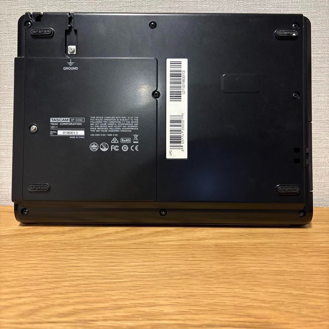 【にま様お取り置き】TASCAM DP-03SD マルチトラックレコーダー DP-03SD | フェーダー搭載8トラック SD/SDHC MTR | TASCAM (日本)