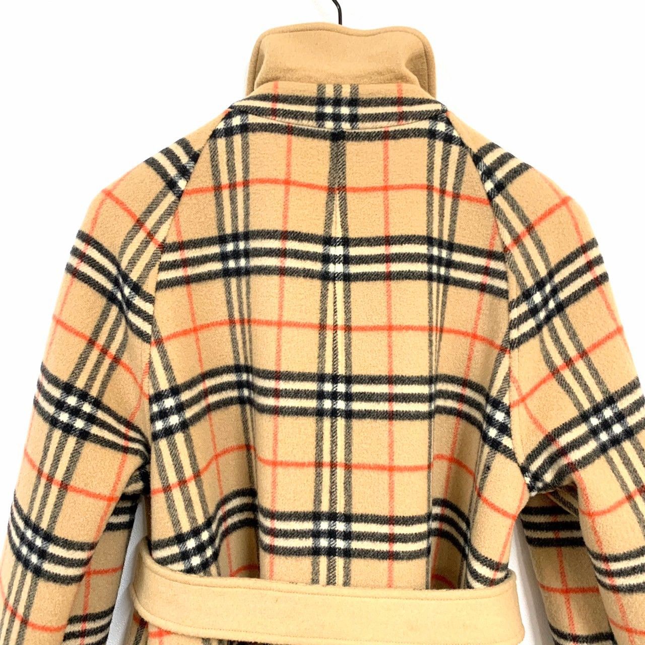 BURBERRY】バーバリー/ノバチェックウールリバーシブルコート/11AB