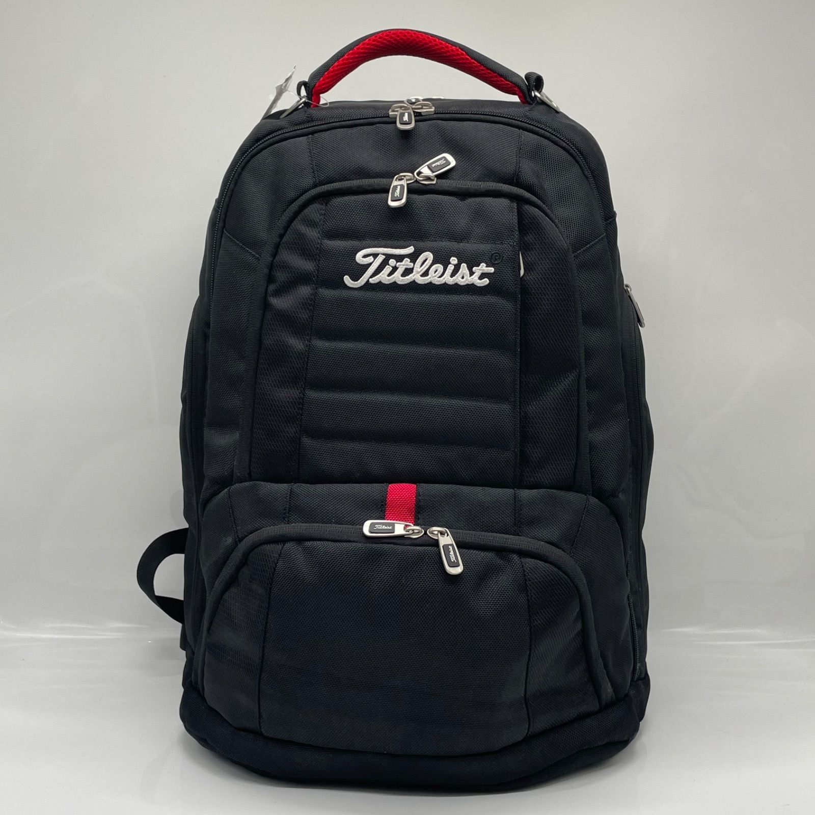 Titleist バックパック　リュック　黒 BN6488○Titleist タイトリスト バックパック プレーヤーズ