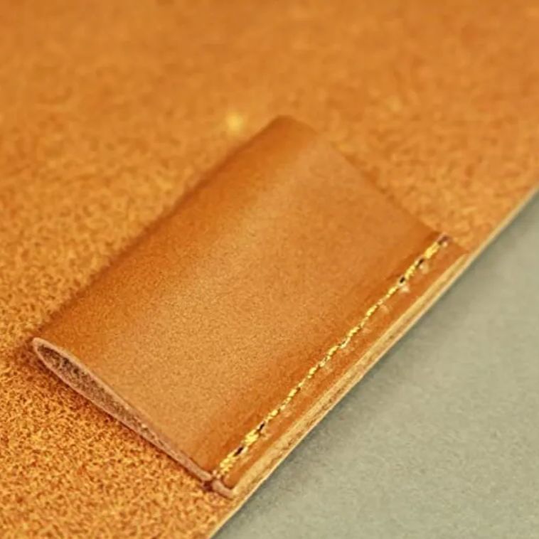 三つ折りレザーポケットホルダー