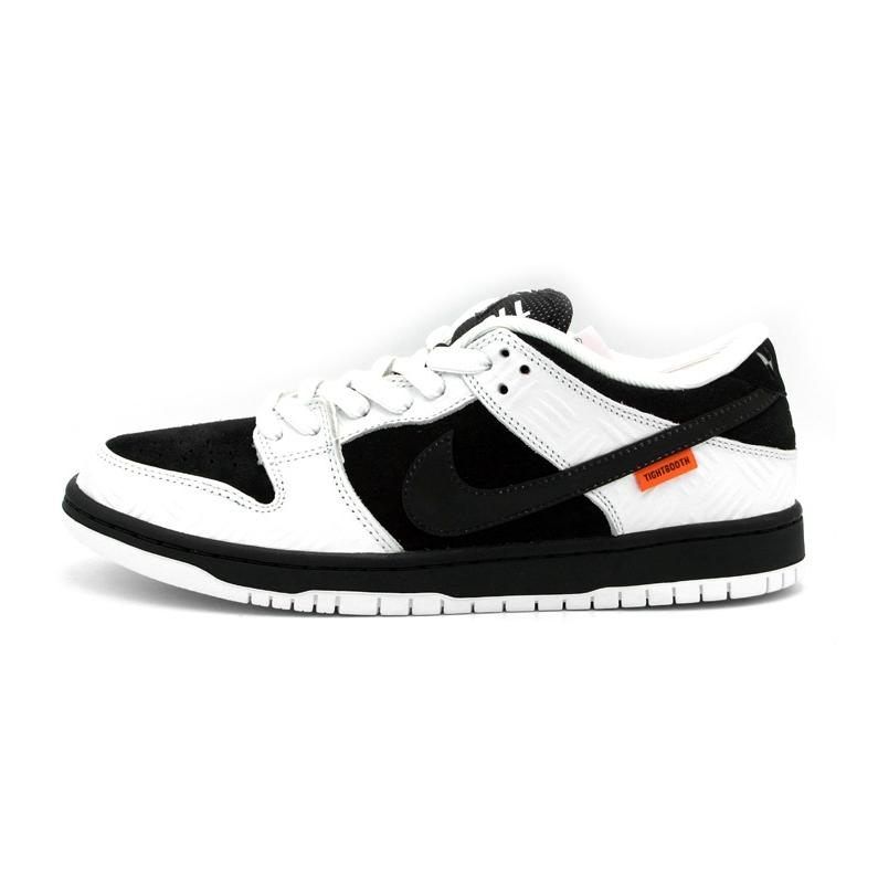 ナイキ NIKE × タイトブース TIGHTBOOTH 【 SB DUNK LOW PRO QS Black and White FD2629 100 】 SB ダンク ロー ブラック アンド ホワイト スニーカー　38215