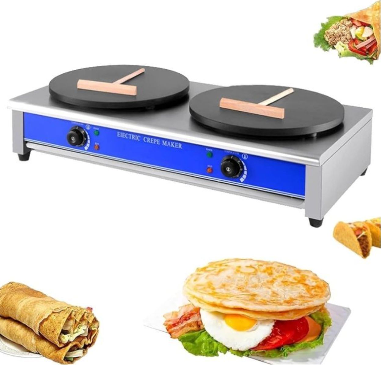 【送料込み】キプロスター 業務用電気クレープ焼き器トンボ３本、スパチェラ２本付属 KIPROSTAR業務用電気クレープ焼き器新発売 – 厨房用品/厨房機器の