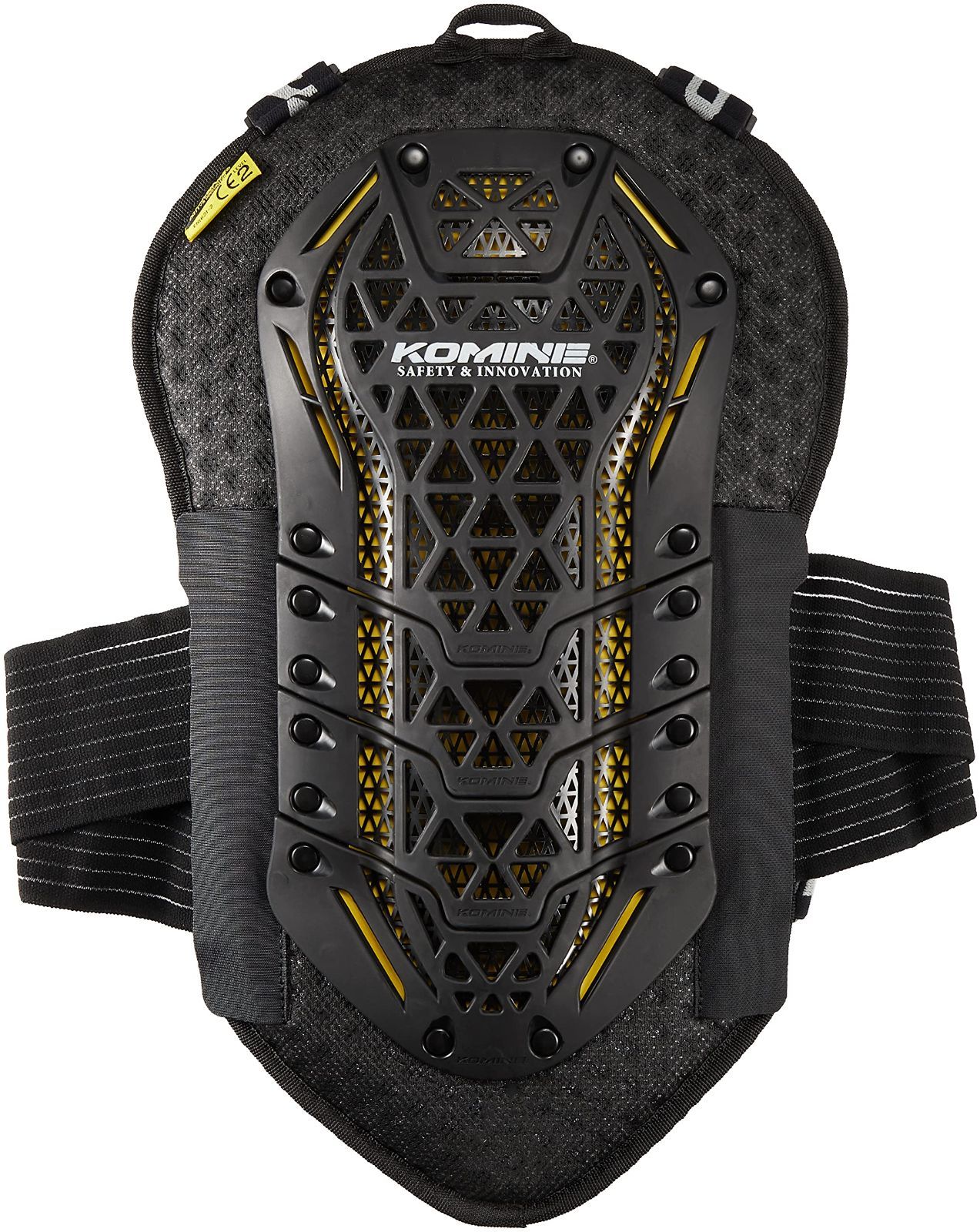 Size:M コミネ(KOMINE) バイク用 CEレベル2マルチバックプロテクター ブラック M SK-822 CE規格レベル2