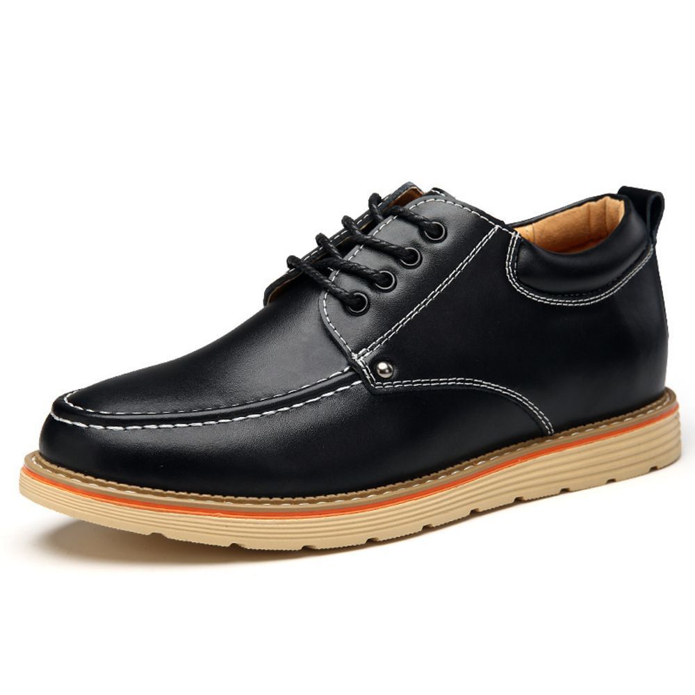 ブラック  45(27.5cm)  シークレットシューズ メンズ pmyshoesmen01 シークレットシューズ メンズ 6cm 革靴 シークレットスニーカー スニーカー 革 紳士靴 靴 くつ インヒール 厚底 身長 歩きやすい 