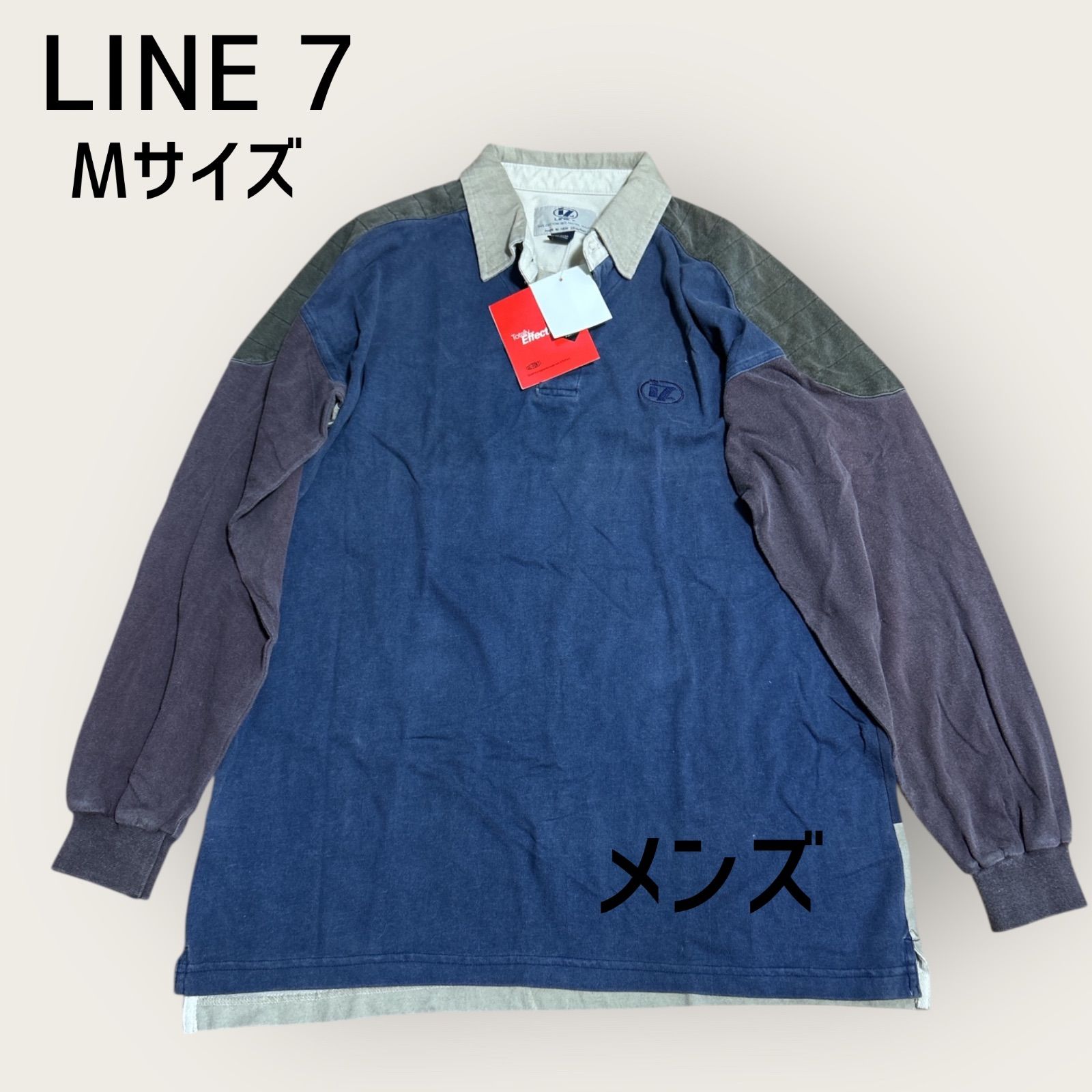LINE7 ラガーシャツ Mサイズ - メルカリ