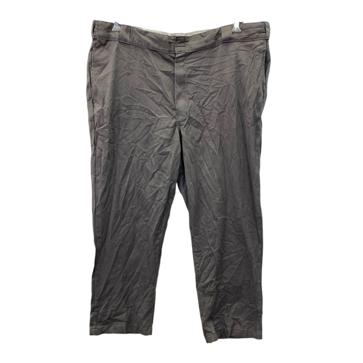 Dickies ワークパンツ チノパンツ W42 ディッキーズ グレー 古着卸 アメリカ仕入 2503-548