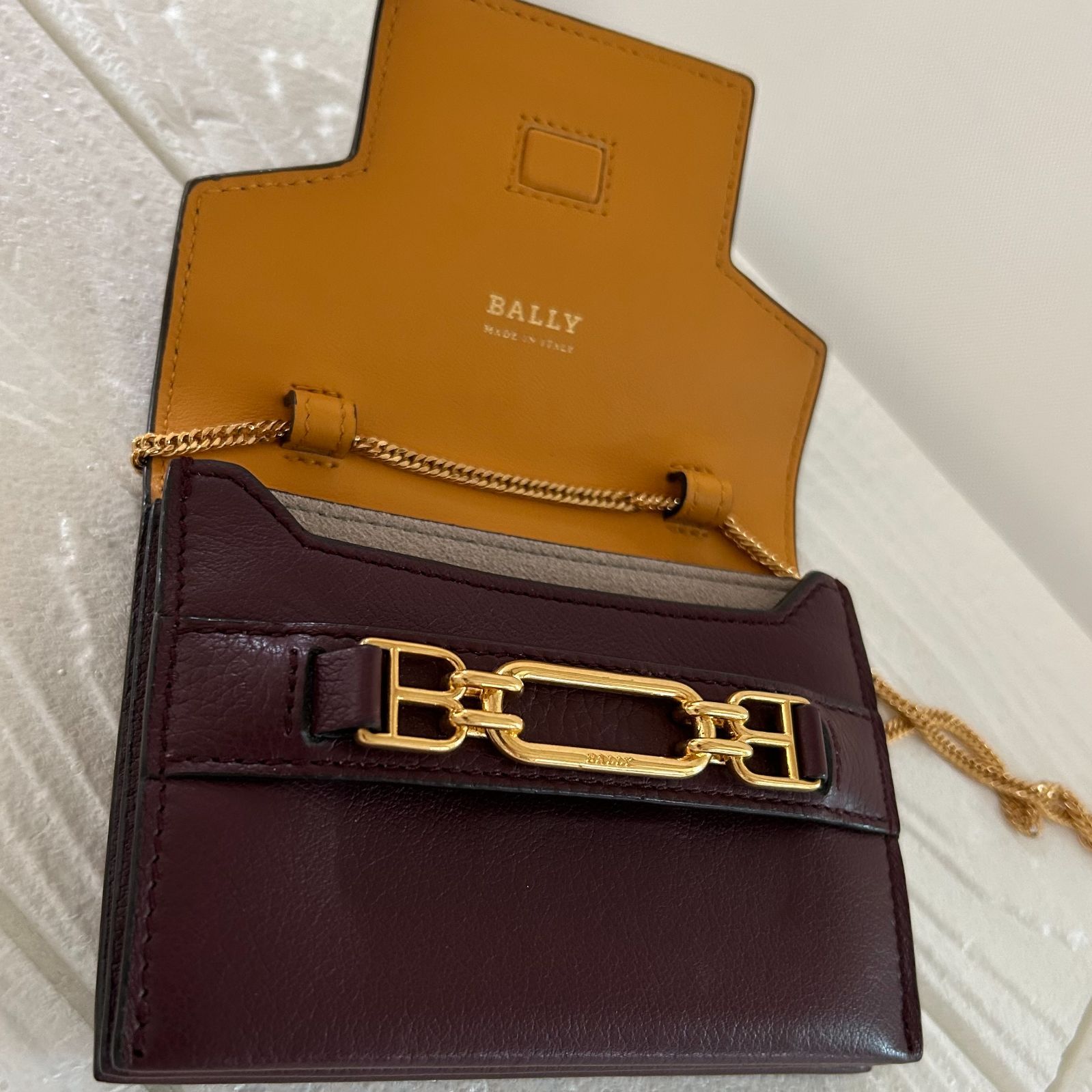 BALLY バリー ミニ ショルダーバッグ ウォレットショルダー ミニ 