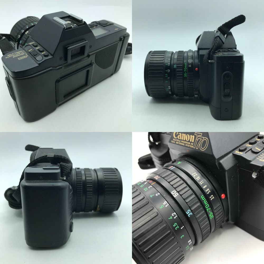Canon T50 とFD35-70mmレンズ ジャンク相当品 - フィルムカメラ