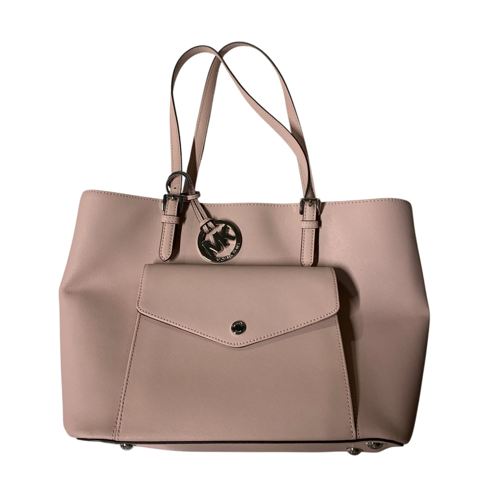 ◆ ◆MICHAEL KORS マイケルコース トートバッグ ショルダーバッグ ピンク シルバー金具 レディース Q87469NC