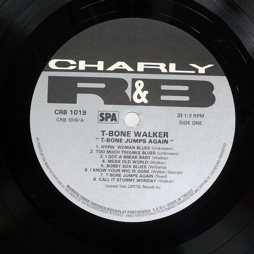 TOKYO MOBILE MUSIC LP UK盤 英 UK盤 T-BONE WALKER/JUMPS AGAIN/CHARLY CRB1019 LP - メルカリ