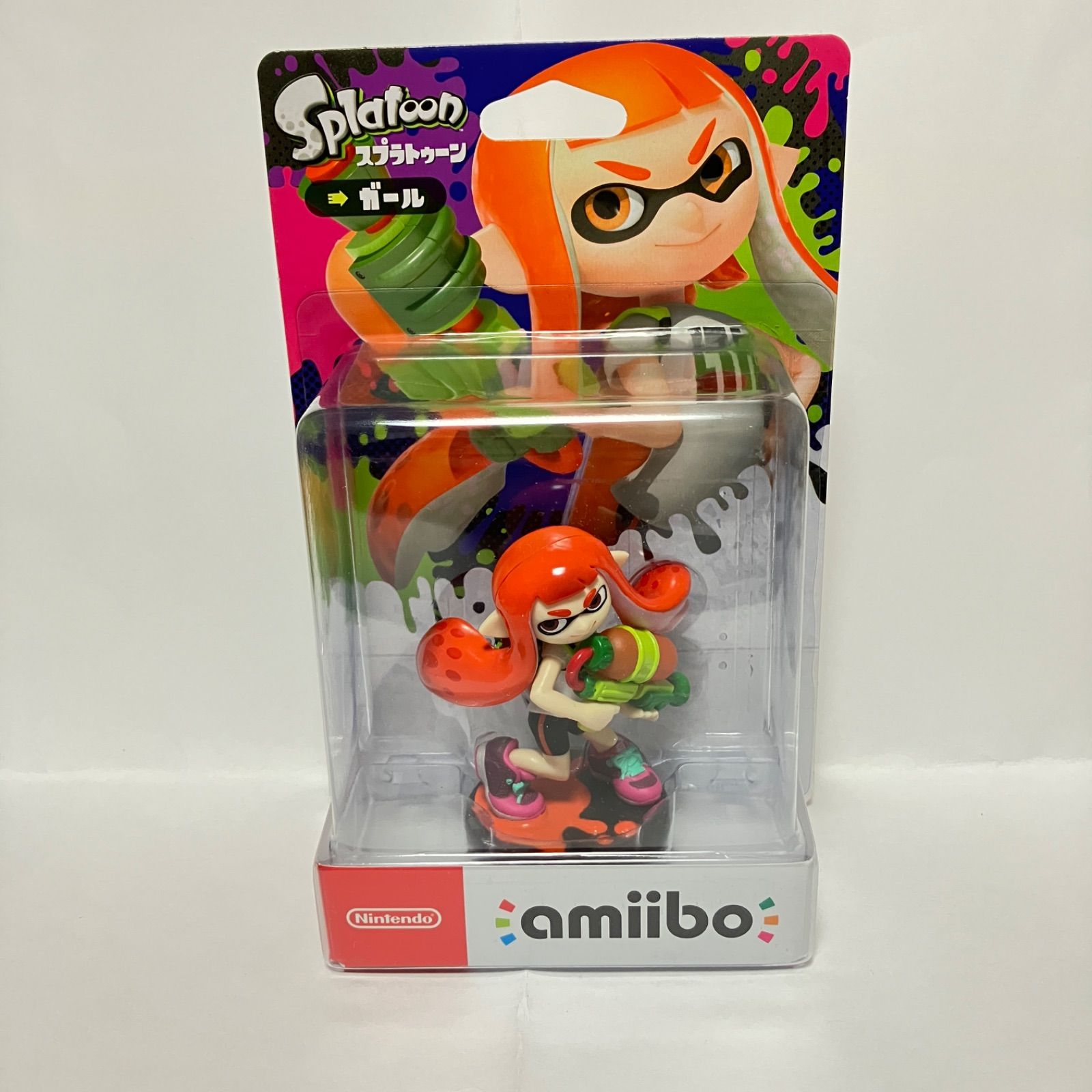 3個セット・送料無料 新品未開封 amiibo ガール(スプラトゥーン