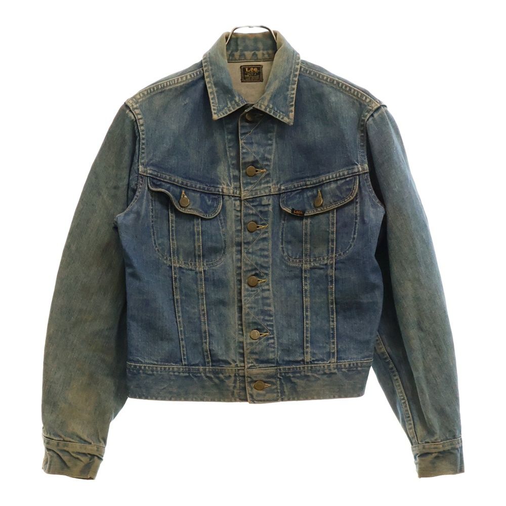 美品 70s Lee 101j リー デニムジャケット 四角黒タグ ビンテージ リー Lee RIDERS 70年代 70s 70's 101-J 四角黒タグ M.R.表記