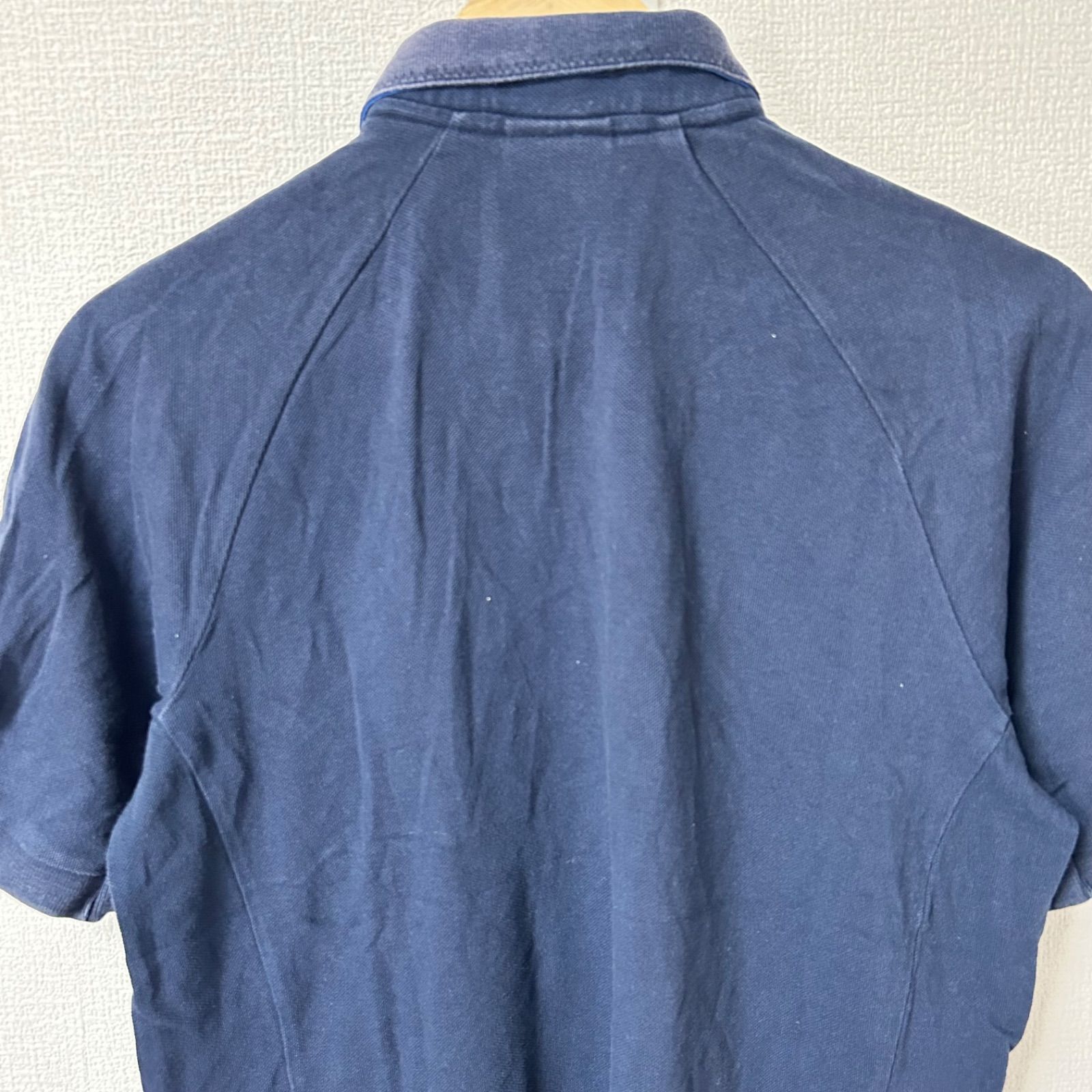 w^)b CANTERBURY カンタベリー 半袖ポロシャツ ロゴ刺繍