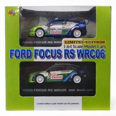 中古】ミニカー 1/64 フォード フォーカス RS WRC06 Bセット(2台