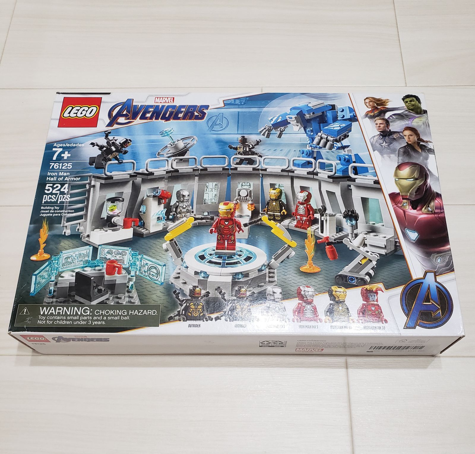 LEGO 76125 スーパー・ヒーローズ アイアンマンのホール・オブ 
