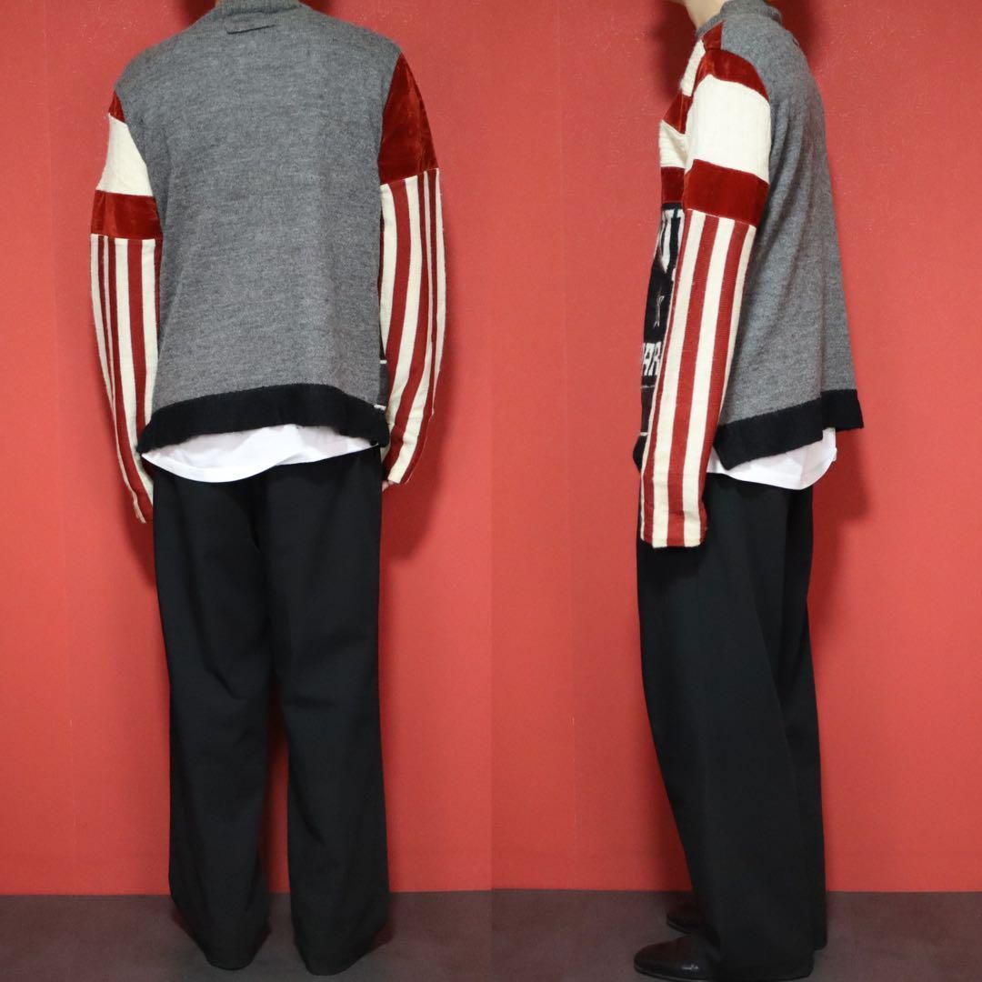 Jean Paul Gaultier HOMME コーティング加工 切替ニット - メルカリ