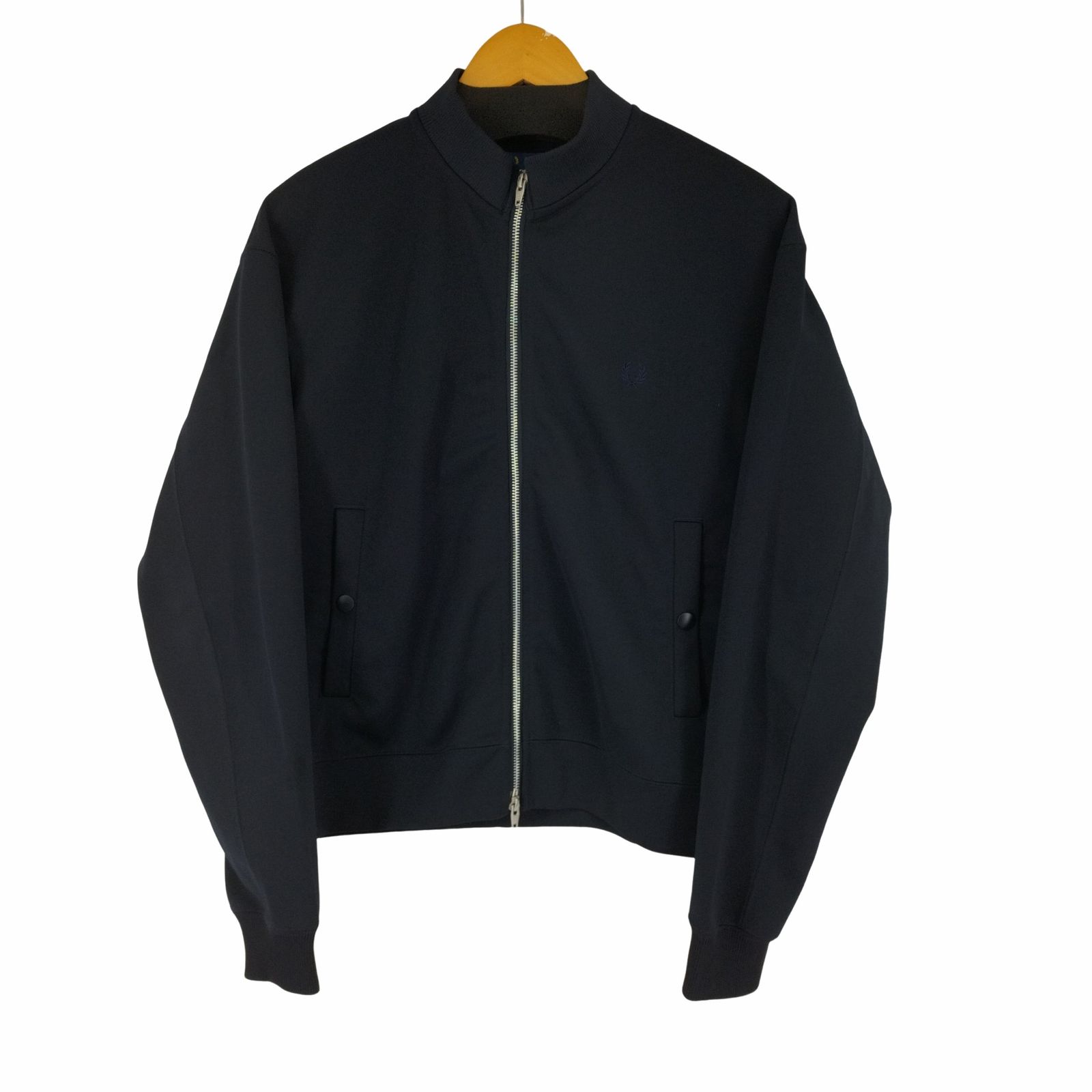 フレッドペリー FRED PERRY ワンポイントロゴ刺繍 Short Track JKT メンズ JPN：M 