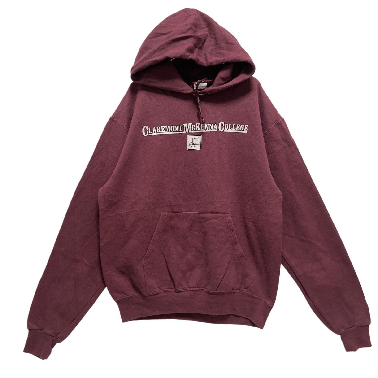 チャンピオン champion パーカー フーディ フーディー ワインレッド 臙脂色 M サイズ 00s 古着 F606 - メルカリ