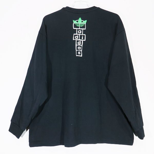 KORN x adidas 長袖Tシャツ 黒 Mサイズ KORN X ADIDAS Long Sleeve T-Shirt – Brookline Guitar