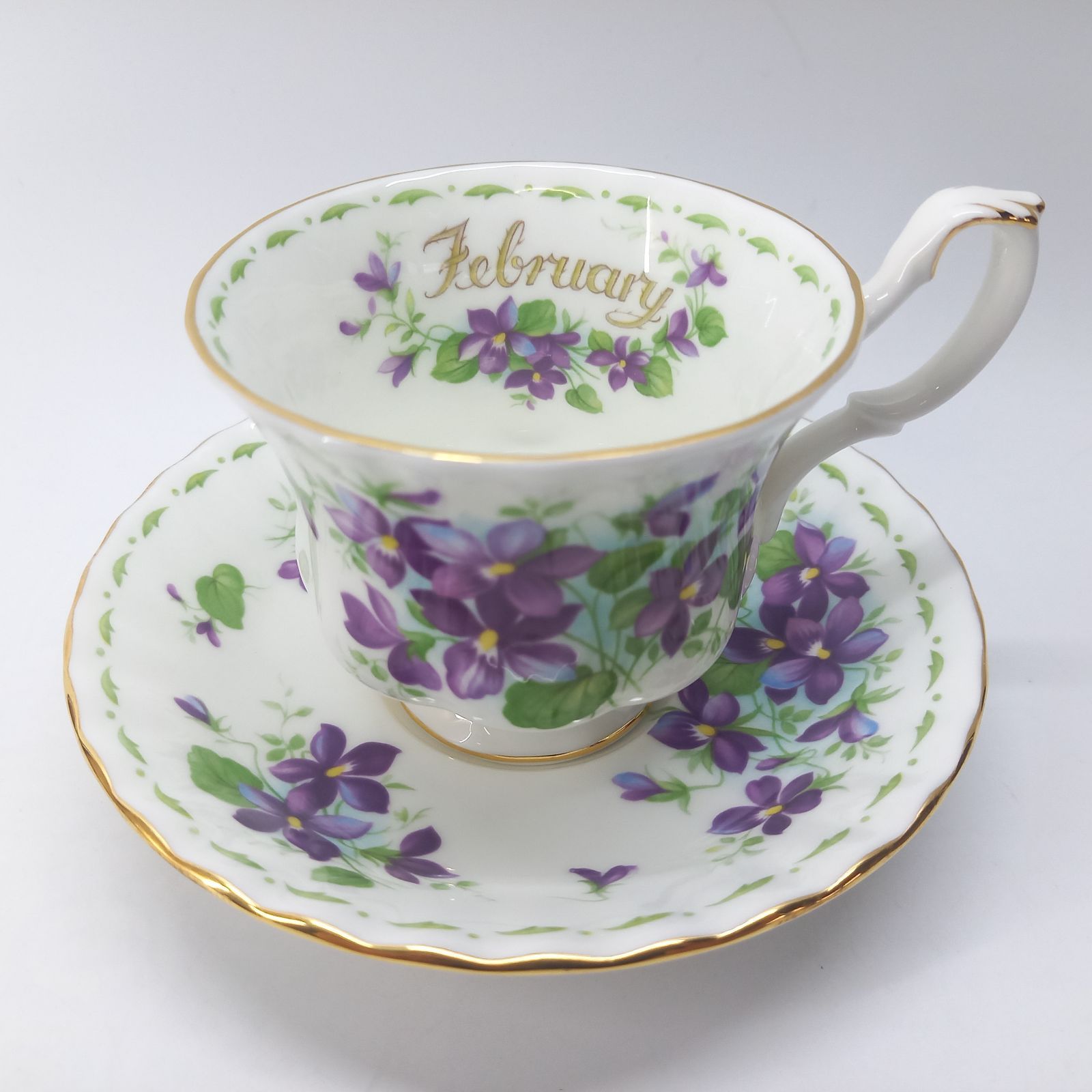 フラワーオブザマンス カップ＆ソーサー