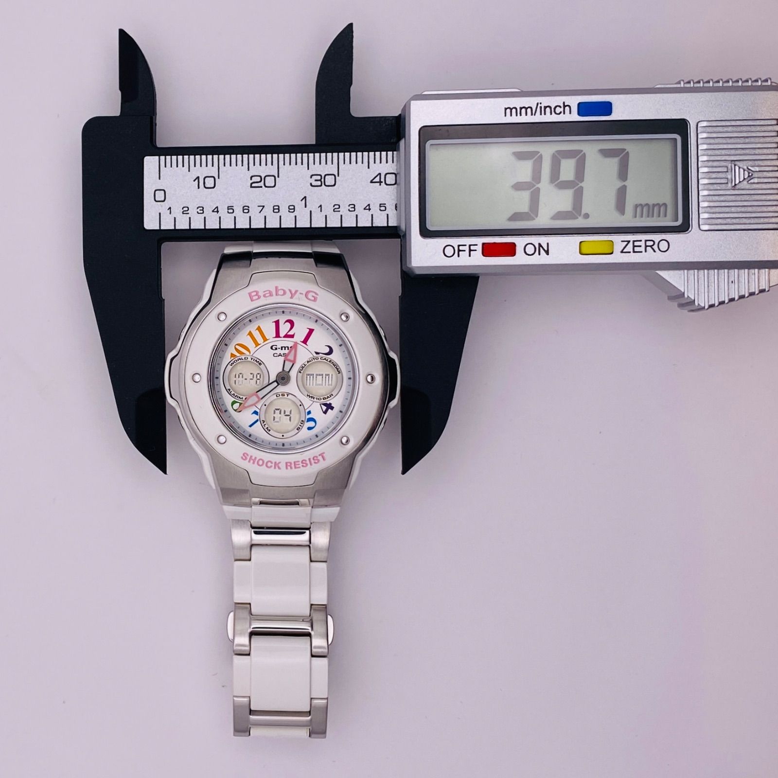 T288）美品 稼動品 CASIO カシオ Baby-G G-ms MSG-302C-7BJF メタル 