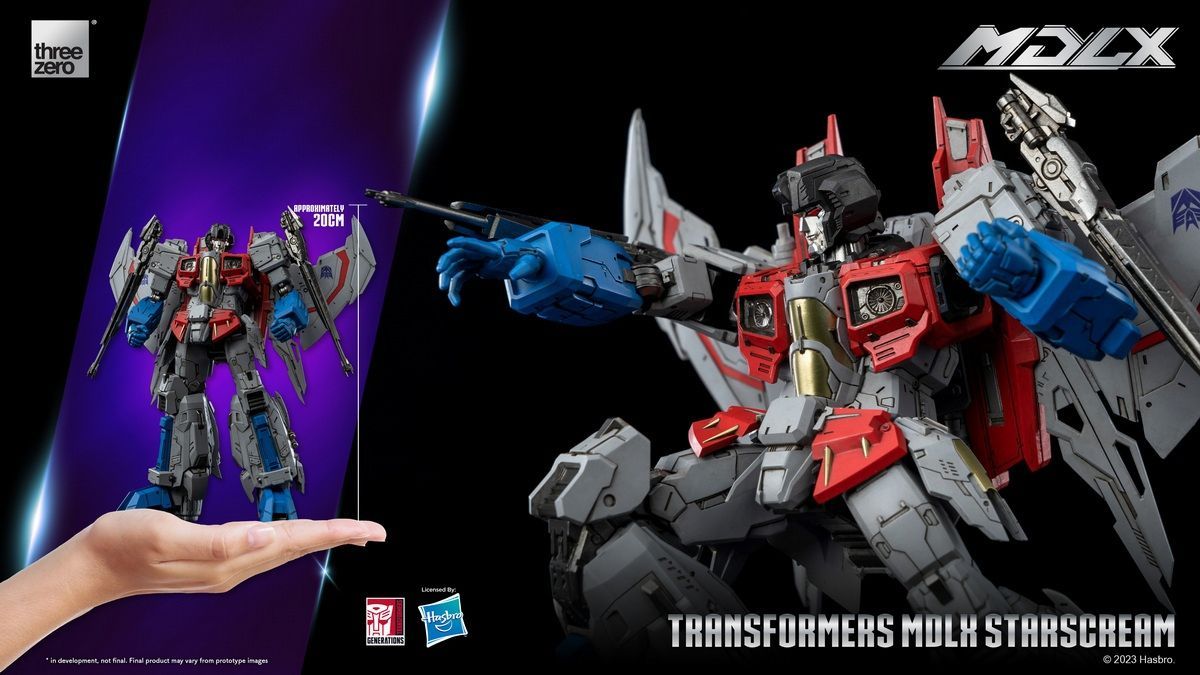 Threezero スリーゼロ 20cm インチMDLXシリーズ トランスフォーマー Starscream レッドスパイダー 可働メカ