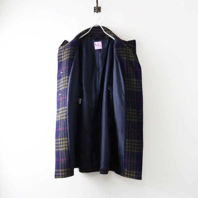 ポールスミス Paul Smith ウール モヘヤブレンド スタンドカラー