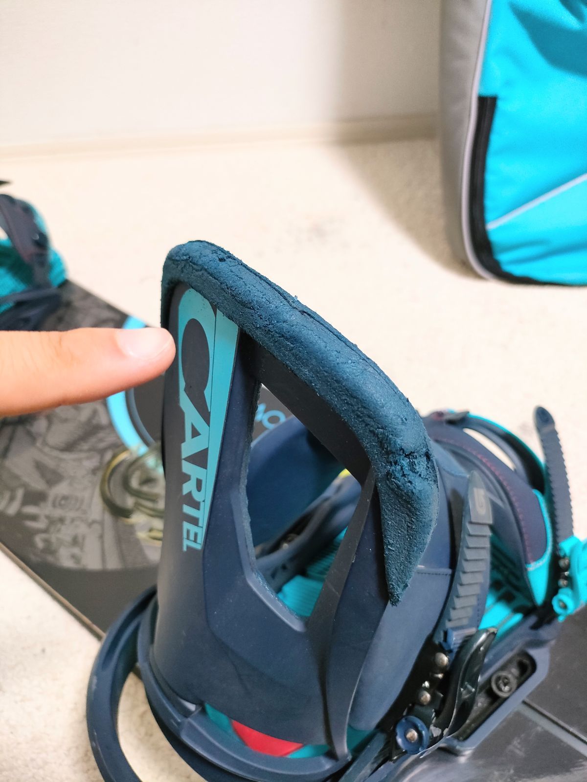 ビンディング以外BURTON！ワックス塗って発送もできます！定価