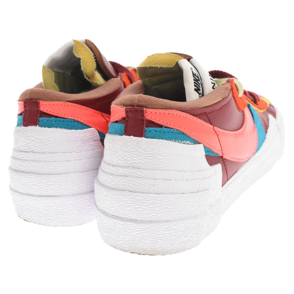 NIKE (ナイキ) ×KAWS×sacai Blazer Low Team Red カウズ×サカイ×ナイキ ブレーザー チームレッド  ローカットスニーカー US9/27cm DM7901-600