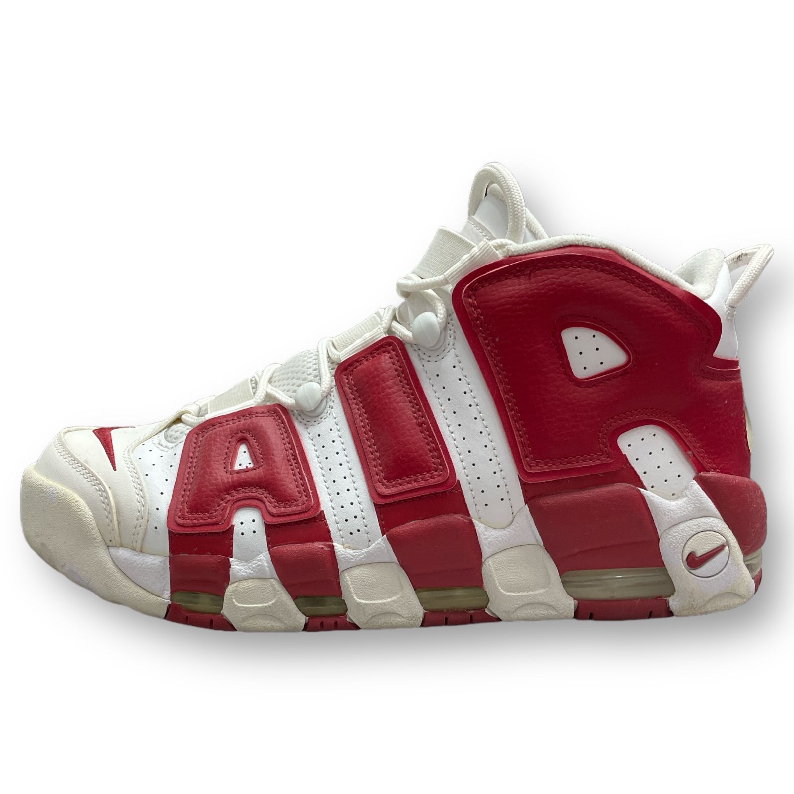 Nike air more uptempo red online