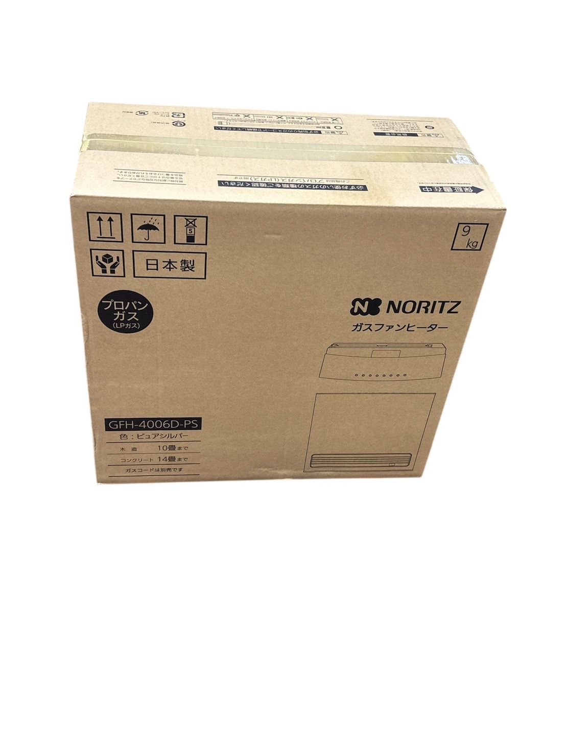 h9294 ノーリツ LPガスファンヒーター GFH-4006D-PS