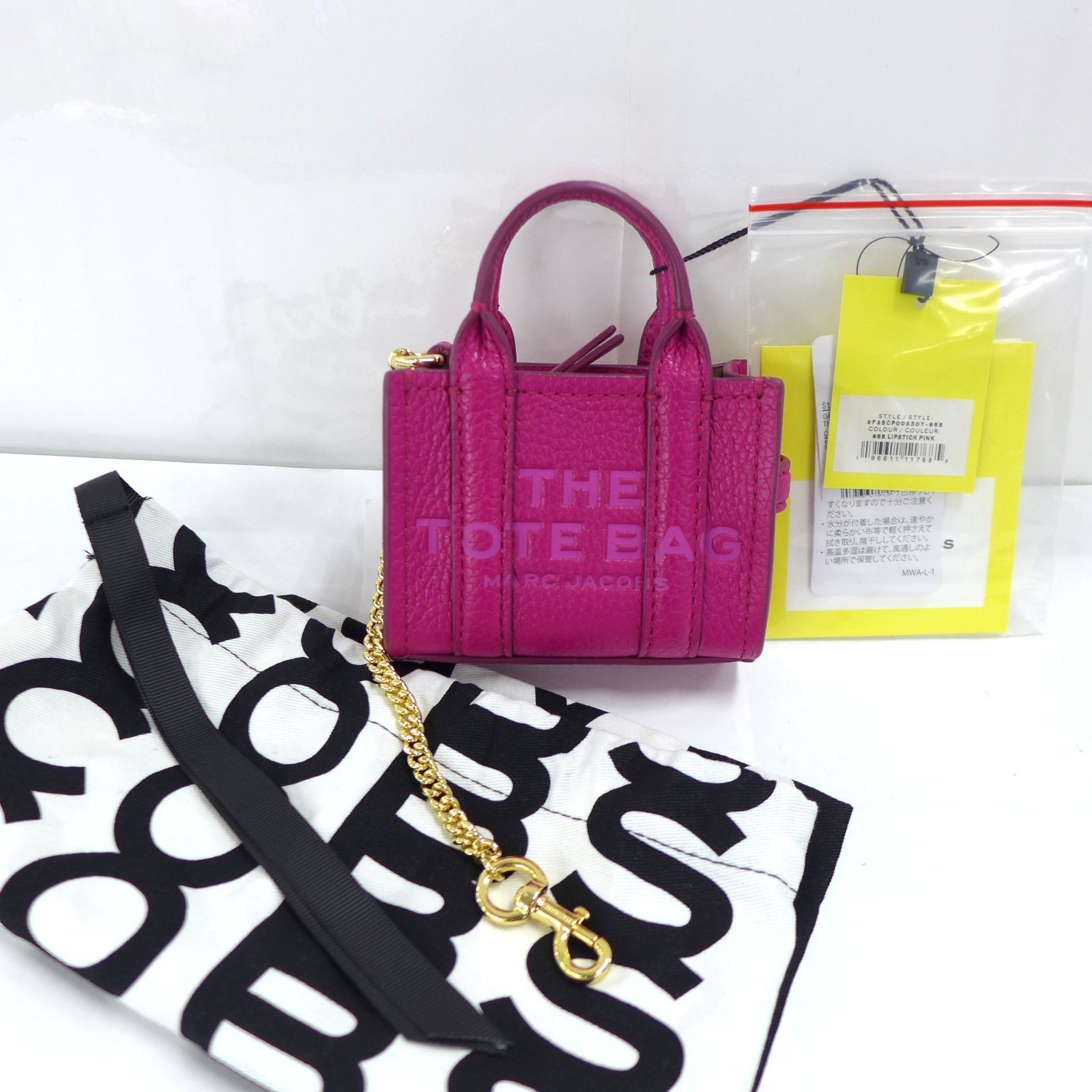 MARC JACOBS マークジェイコブス ザ ナノ トートバッグ チャーム 公田店