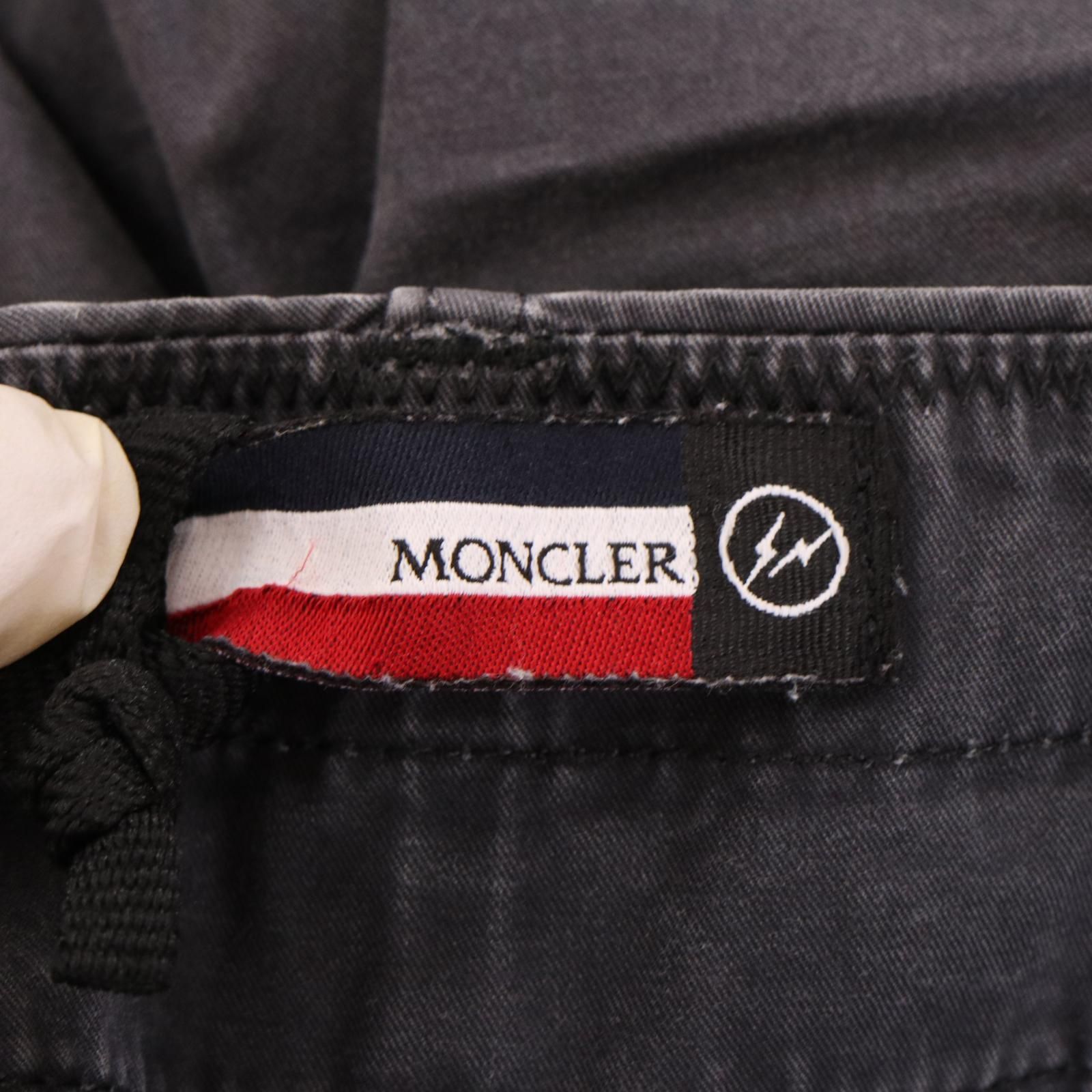 7 MONCLER FRAGMENT HIROSHI FUJIWARA モンクレール フラグメント 裾カットオフ ショーツ ショートパンツ 藤原ヒロシ  表記サイズ48 【2405】 - メルカリ