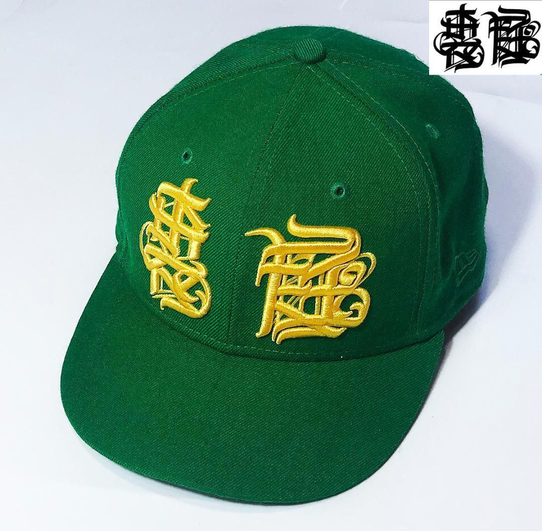 激 | |420個 初期|初代 NEWERA x CASPER x SCORPION x DISSIDENT x 420RECORDZ 裏庭キャップ TERRY THE AKI-06 大阪|OSAKA グリーン|緑 キャスパー男女兼用